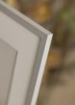 Ramme Edsbyn Grey 35x45 cm - Passepartout Hvid 11x14 inches