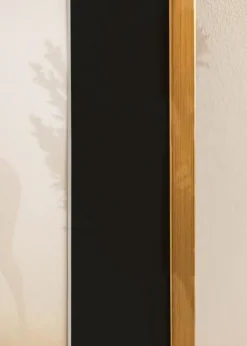 Ramme Edsbyn Guld 32x45 cm - Passepartout Sort 25x30 cm