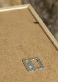 Ramme Edsbyn Guld 40x50 cm - Passepartout Sort 28x35 cm