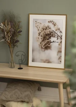 Ramme Edsbyn Guld 40x60 cm - Passepartout Hvid 25x50 cm