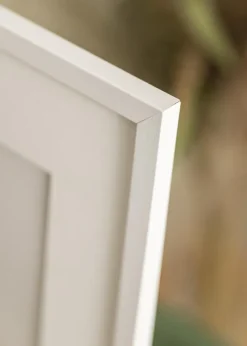 Ramme Edsbyn Hvid 50x60 cm - Passepartout Hvid 35x45 cm