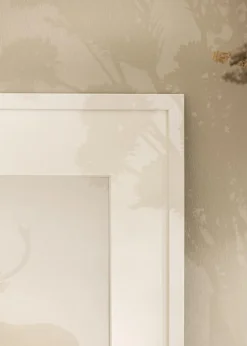 Ramme Edsbyn Hvid 50x60 cm - Passepartout Hvid 40x50 cm