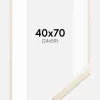 Ramme Edsbyn Løn 40x70 cm - Passepartout Hvid 25x60 cm