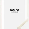 Ramme Edsbyn Løn 50x70 cm - Passepartout Hvid 42x59,4 cm (A2)