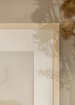 Ramme Edsbyn Løn 45x60 cm - Passepartout Hvid 32x45 cm