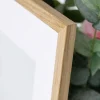 Ramme Edsbyn Massiv eg 45x55 cm - Passepartout Hvid 34x44 cm