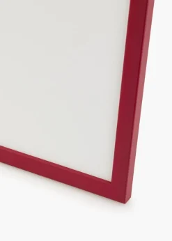 Ramme Edsbyn Rød 50x70 cm - Passepartout Sort 42x59,4 cm (A2)