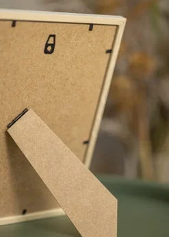 Ramme Edsbyn Sand 20x30 cm - Passepartout Hvid 15x22 cm