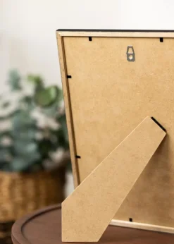 Ramme Edsbyn Sort 13x18 cm - Passepartout Hvid 7x10 cm