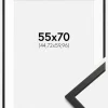 Ramme Edsbyn Sort 55x70 cm - Passepartout Hvid 18x24 inches