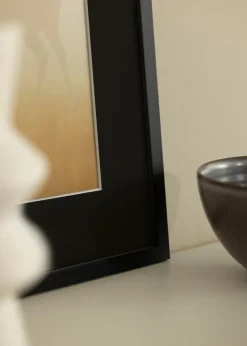 Ramme Edsbyn Sort 50x60 cm - Passepartout Sort 15x20 inches