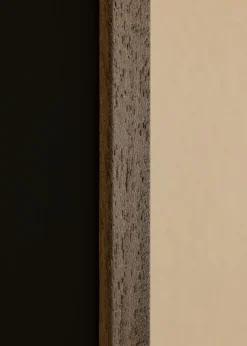 Ramme Edsbyn Valnød 9x12 cm - Passepartout Sort 6x9 cm