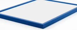 Ramme E-Line Blå 70x100 cm - Passepartout Hvid 62x85 cm