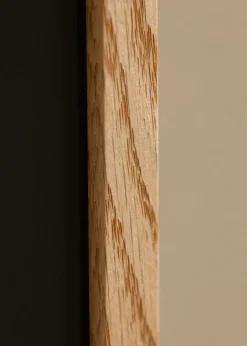 Ramme E-Line Eg 30x40 cm - Passepartout Sort 21x29,7 cm (A4)