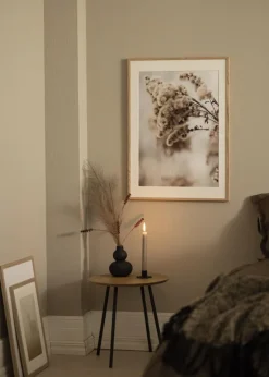 Ramme E-Line Eg 50x50 cm - Passepartout Hvid 40x40 cm