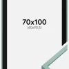 Ramme E-Line Grøn 70x100 cm - Passepartout Sort 61x91,5 cm