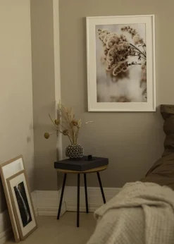 Ramme E-Line Hvid 30x40 cm - Passepartout Hvid 8x12 inches