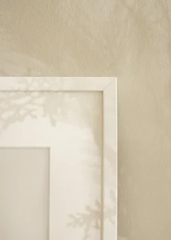 Ramme E-Line Hvid 50x50 cm - Passepartout Hvid 40x40 cm