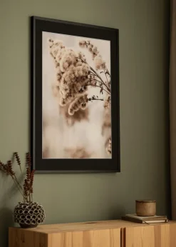 Ramme E-Line Sort 13x18 cm - Passepartout Sort 3,5x5 inches