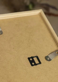 Ramme E-Line Sort 50x70 cm - Passepartout Hvid 16x24 inches