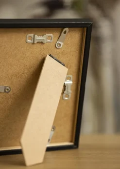 Ramme E-Line Sort 13x18 cm - Passepartout Sort 9x12 cm