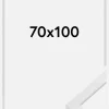 Ramme E-Line Wide Akrylglas Hvid 70x100 cm