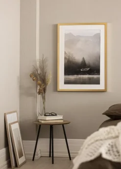 Ramme Falun Guld 50x60 cm - Passepartout Hvid 16x20 inches