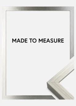 Ramme Falun Sølv - Valgfri Størrelse (Plexiglas)