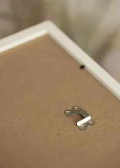 Ramme Fiorito Hvid 30x40 cm - Passepartout Sort 20x30 cm