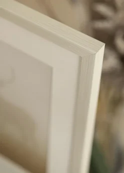 Ramme Fiorito Hvid 30x40 cm - Passepartout Hvid 20x30 cm