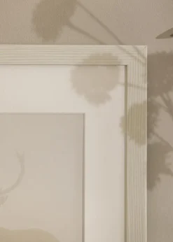 Ramme Fiorito Hvid 50x60 cm - Passepartout Hvid 16x20 inches