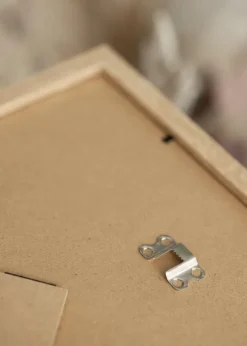 Ramme Fiorito Lys Eg 40x50 cm - Passepartout Hvid 12x16 inches