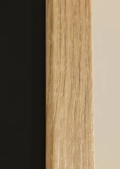 Ramme Fiorito Lys Eg 30x40 cm - Passepartout Sort 20x28 cm