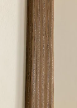 Ramme Fiorito Mørk Eg 70x100 cm - Passepartout Hvid 59,4x84 cm (A1)