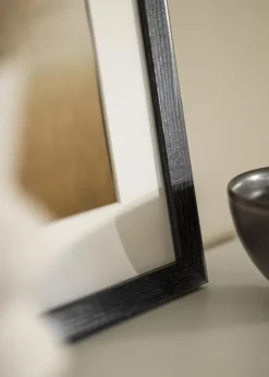 Ramme Fiorito Mørkegrå 40x50 cm - Passepartout Hvid 27x35 cm