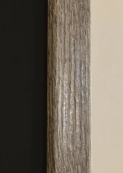 Ramme Fiorito Valnød 60x80 cm - Passepartout Sort 50x65 cm