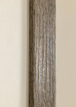 Ramme Fiorito Valnød 50x70 cm - Passepartout Hvid 40x60 cm