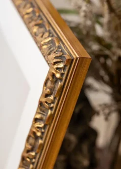 Ramme Freyja Guld - Valgfri Størrelse (Akrylglas)