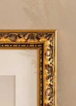 Ramme Freyja Guld - Valgfri Størrelse (Akrylglas)