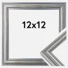 Ramme Frigg Sølv 12x12 cm