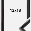 Ramme Gala Akrylglas Sort 13x18 cm
