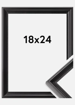 Ramme Gala Akrylglas Sort 18x24 cm