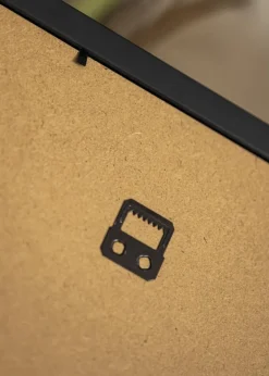 Ramme Gala Sølv 70x100 cm - Passepartout Hvid 50x85 cm