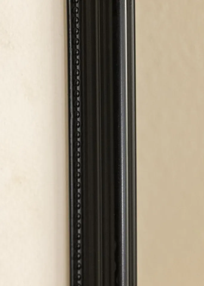 Ramme Gala Sort 70x100 cm - Passepartout Hvid 50x85 cm