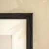 Ramme Gala Sort 40x50 cm - Passepartout Hvid 31x41 cm