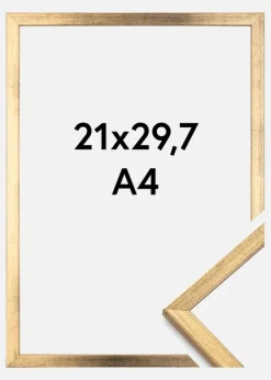 Ramme Galant Akrylglas Guld 21x29,7 cm (A4)