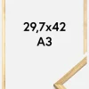Ramme Galant Akrylglas Guld 29,7x42 cm (A3)