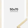 Ramme Galant Fyr 50x70 cm - Passepartout Hvid 16x24 inches