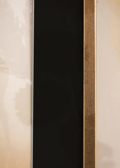 Ramme Galant Guld 40x50 cm - Passepartout Sort 27,5x37 cm