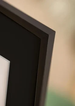 Ramme Galant Sort 40x50 cm - Passepartout Sort 27,5x37 cm
